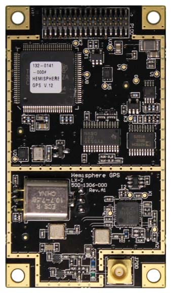 Hemisphere GPS Announces LX-2 L-Band OEM Board for Crescent and Eclipse GPS Receivers