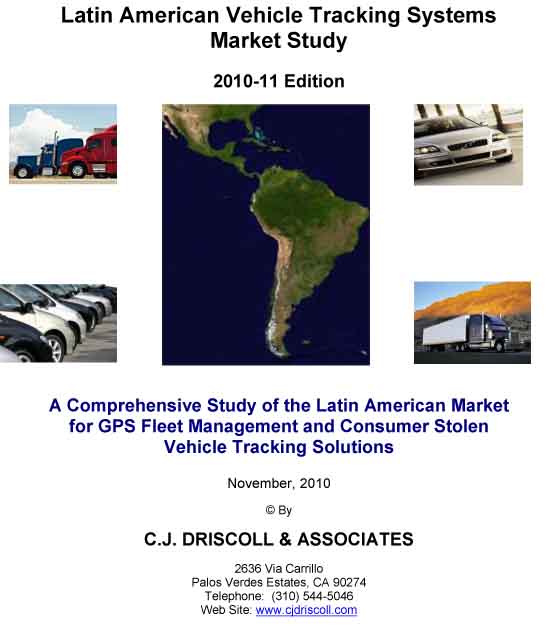 New Study Sizes Latin American Vehicle Tracking Markets