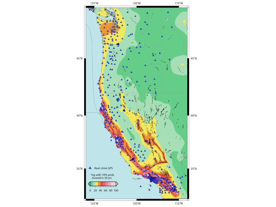 NASA Backs Test of Real-time GPS Earthquake Mitigation Network
