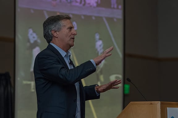 Honey Shares his Lifetime of Navigation with Boats, Cars and Sports During Keynote Speech