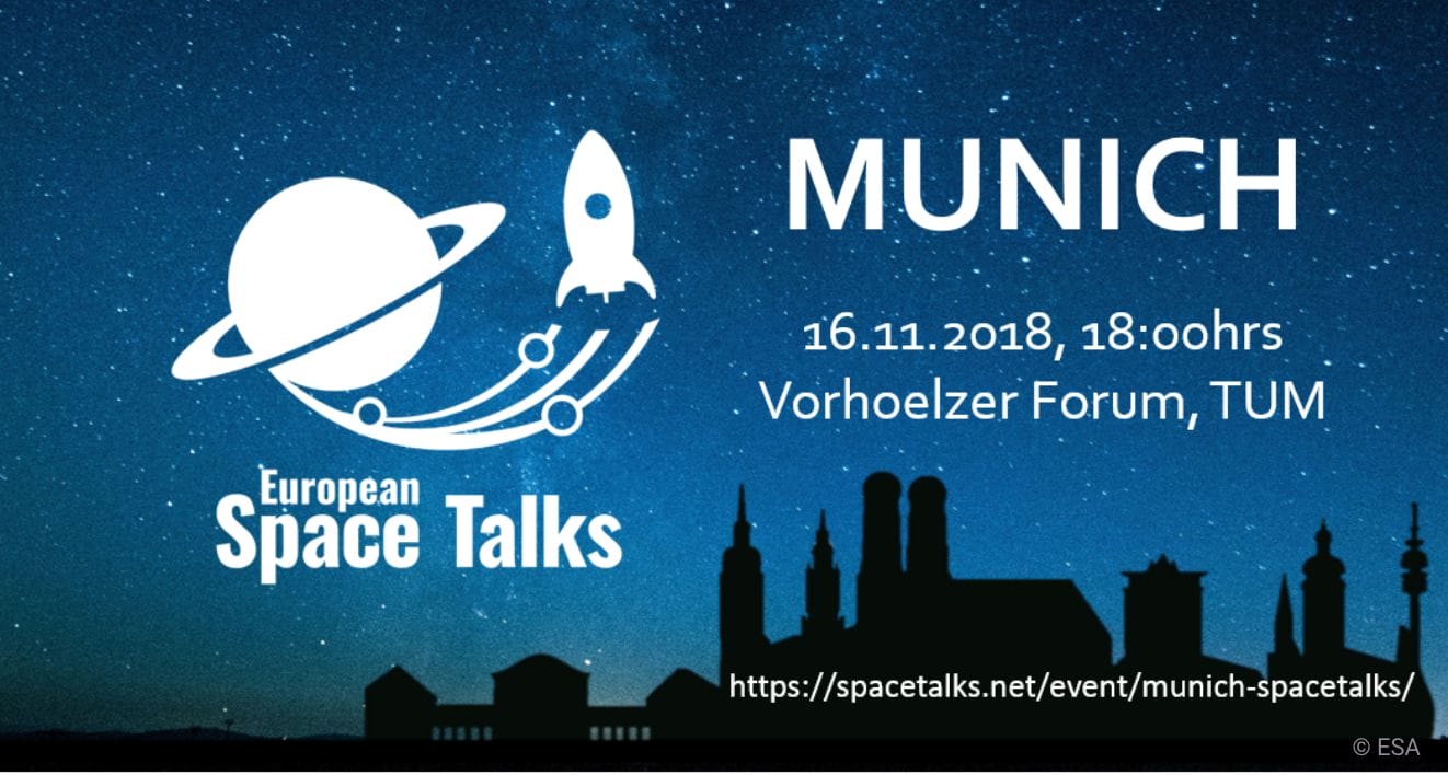 European Space Talks Series Set for Munich Stop in November